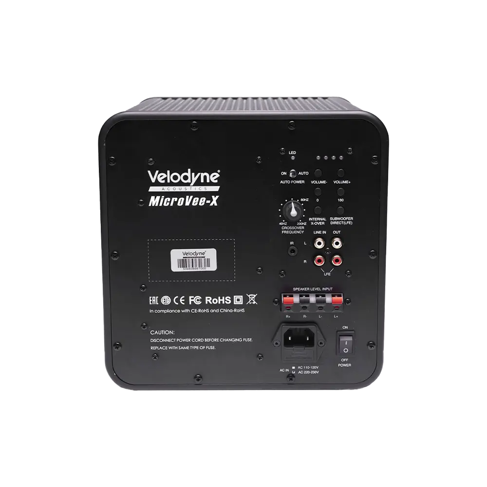 Velodyne Acoustics MicroVee X 主動式超低音低音箱